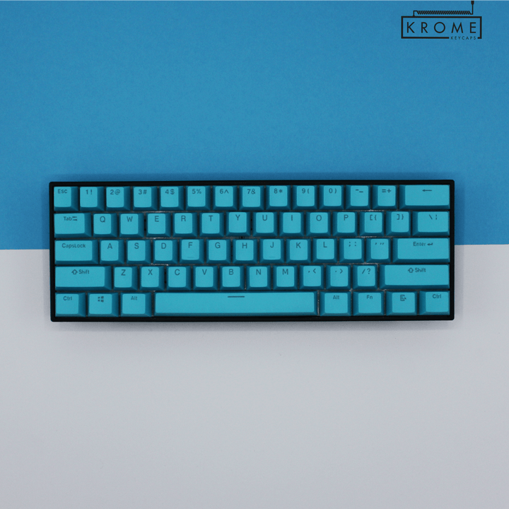 100/80/60% - ISO/ANSI - Create Your Own Standard - Dual Colour Way Krome Keycaps LTD 100/80/60, Multicolour