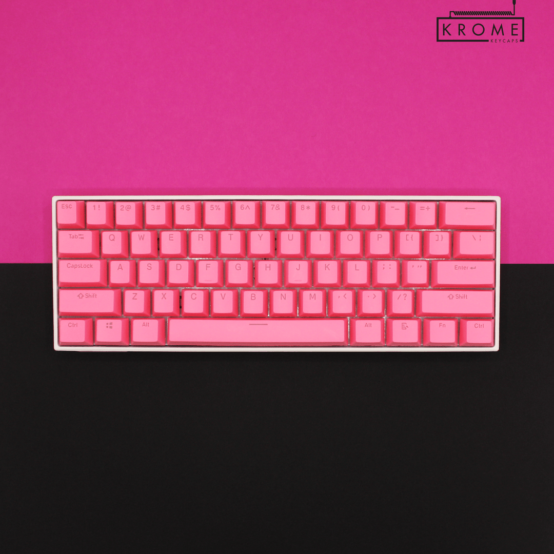 100/80/60% - ISO/ANSI - Create Your Own Standard - Dual Colour Way Krome Keycaps LTD 100/80/60, Multicolour
