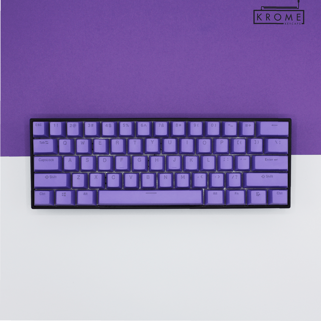 100/80/60% - ISO/ANSI - Create Your Own Standard - Dual Colour Way - kromekeycaps