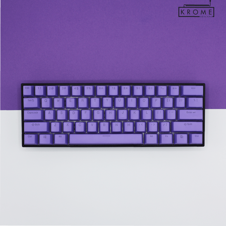 100/80/60% - ISO/ANSI - Create Your Own Standard - Dual Colour Way Krome Keycaps LTD 100/80/60, Multicolour