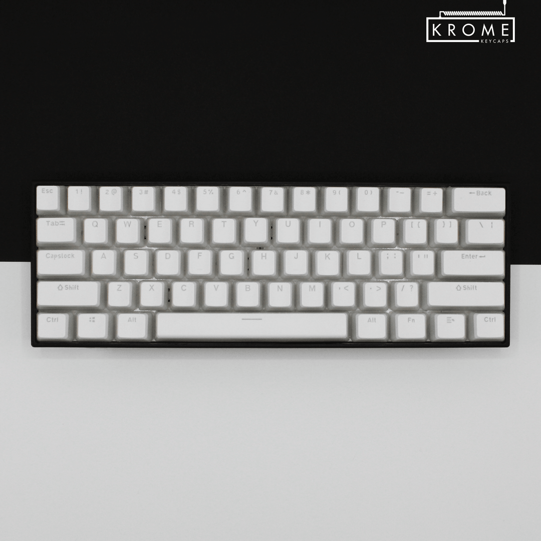 65% - ISO/ANSI - Create Your Own Pudding - Dual Colour Way - kromekeycaps