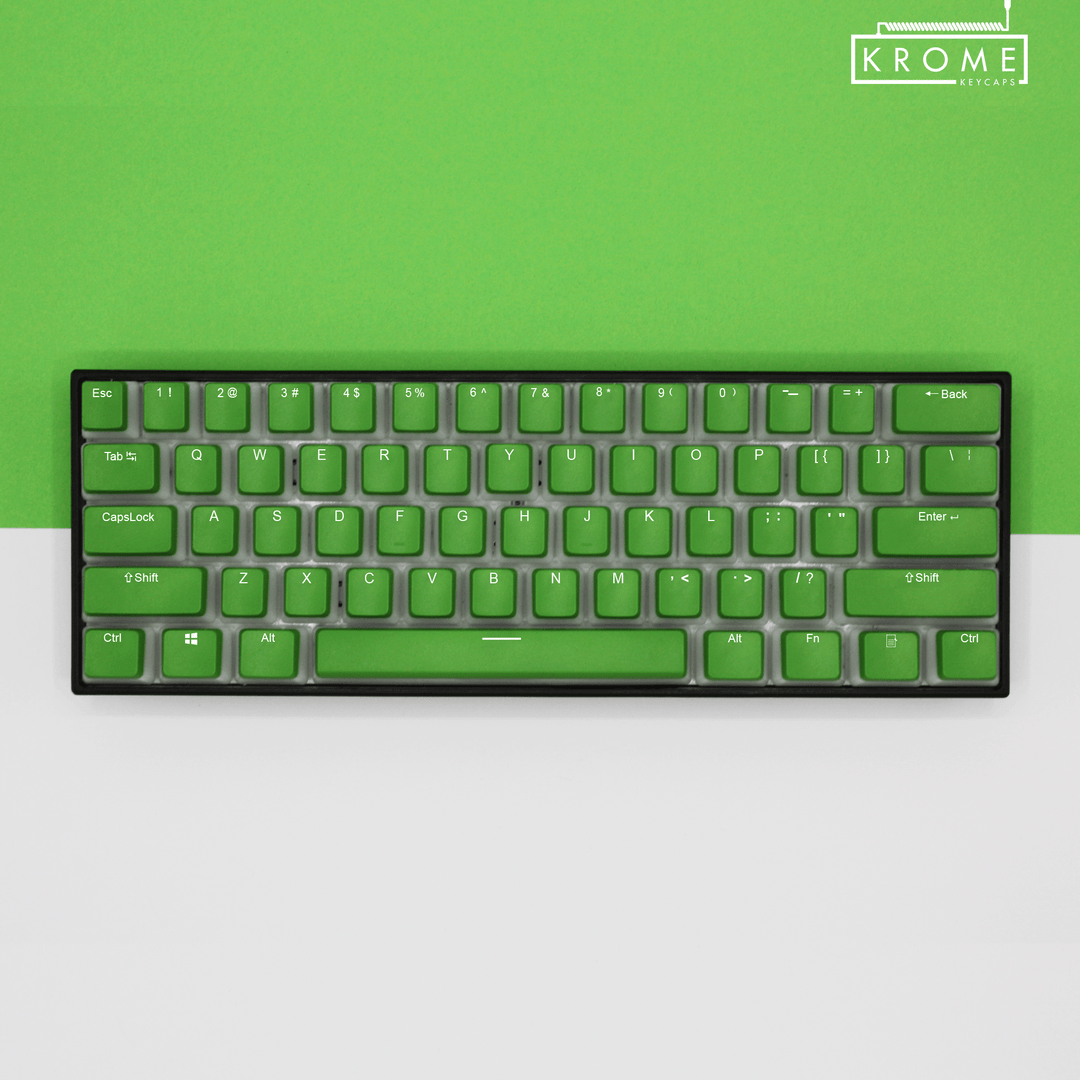 65% - ISO/ANSI - Create Your Own Pudding - Dual Colour Way - kromekeycaps