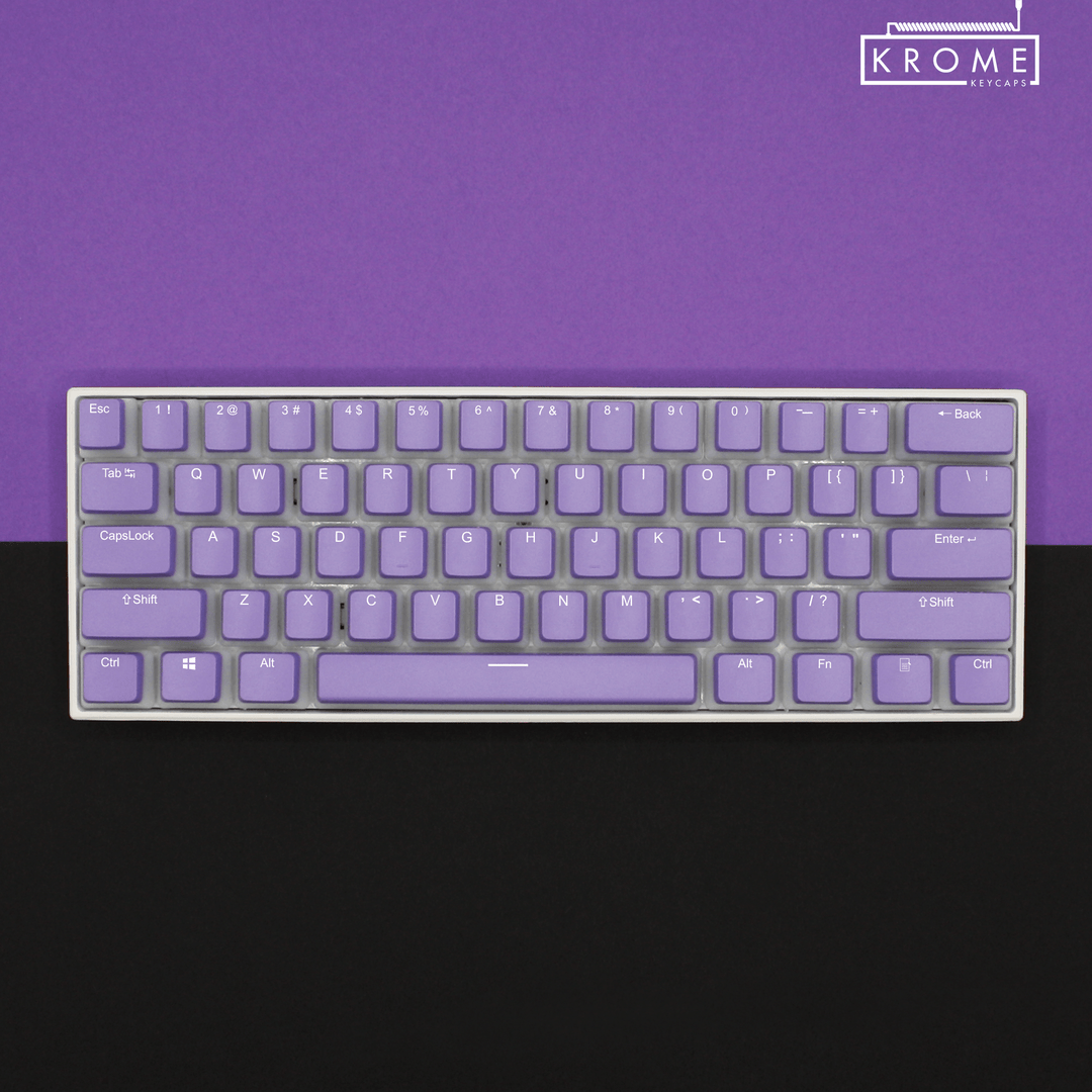 65% - ISO/ANSI - Create Your Own Pudding - Dual Colour Way - kromekeycaps