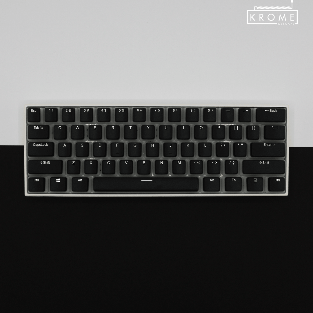 96% - ISO/ANSI - Create Your Own Pudding - Dual Colour Way Krome Keycaps LTD 96/75/65, Pudding Multi, Pudding Single