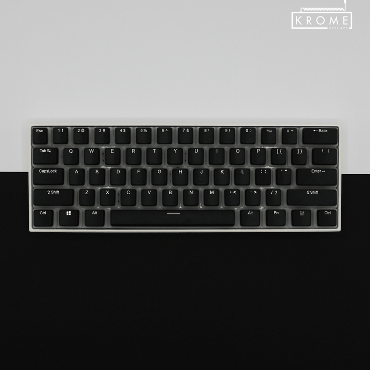 96% - ISO/ANSI - Create Your Own Pudding - Dual Colour Way Krome Keycaps LTD 96/75/65, Pudding Multi, Pudding Single