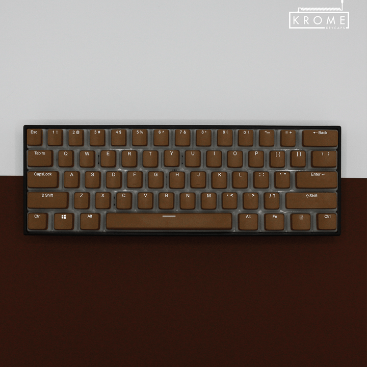 96% - ISO/ANSI - Create Your Own Pudding - Dual Colour Way Krome Keycaps LTD 96/75/65, Pudding Multi, Pudding Single