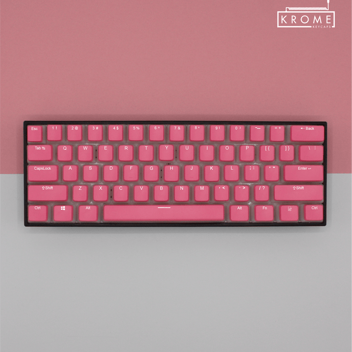 96% - ISO/ANSI - Create Your Own Pudding - Dual Colour Way Krome Keycaps LTD 96/75/65, Pudding Multi, Pudding Single