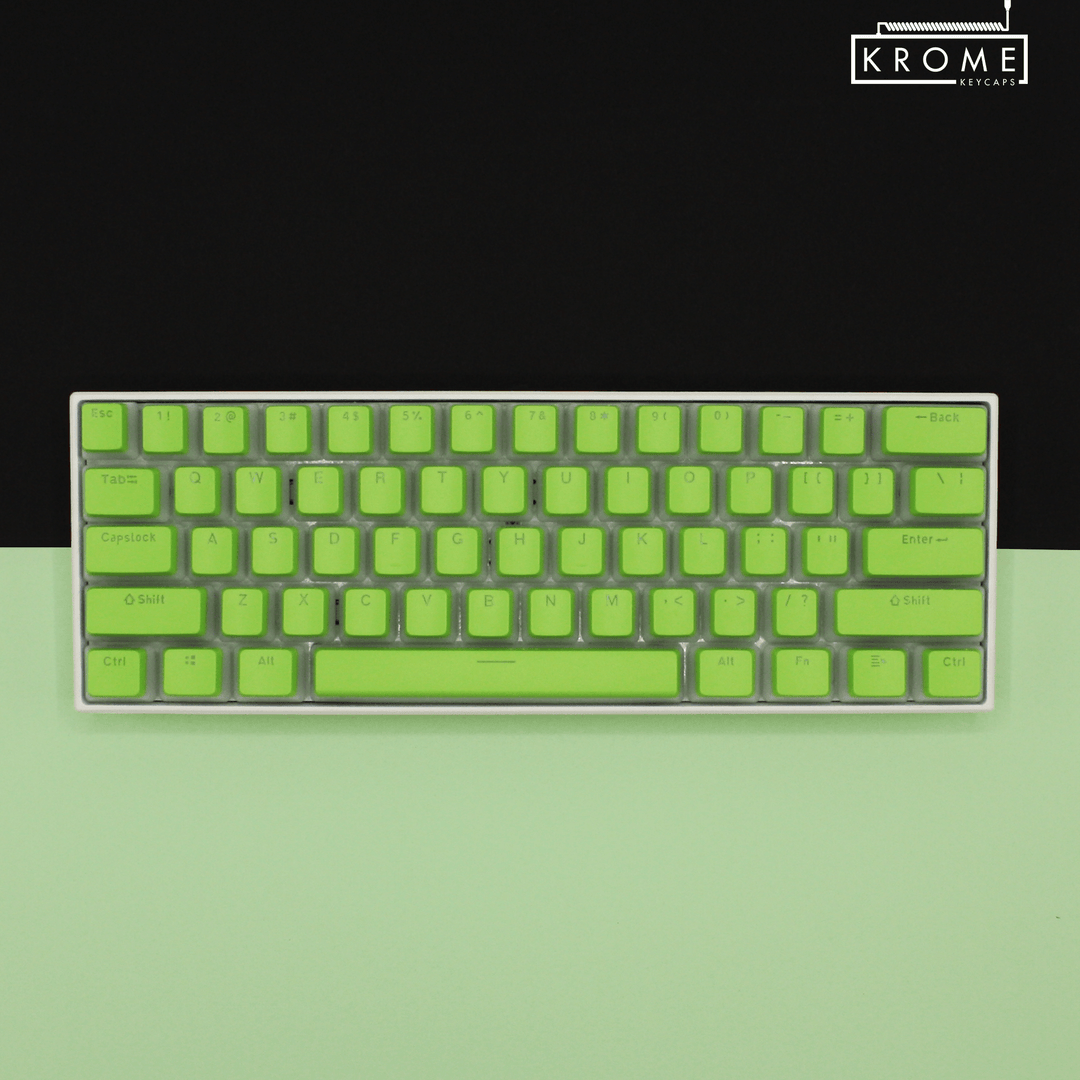 96% - ISO/ANSI - Create Your Own Pudding - Dual Colour Way - kromekeycaps