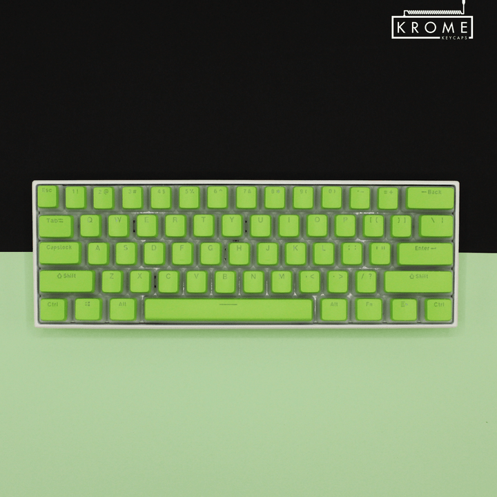 96% - ISO/ANSI - Create Your Own Pudding - Dual Colour Way Krome Keycaps LTD 96/75/65, Pudding Multi, Pudding Single