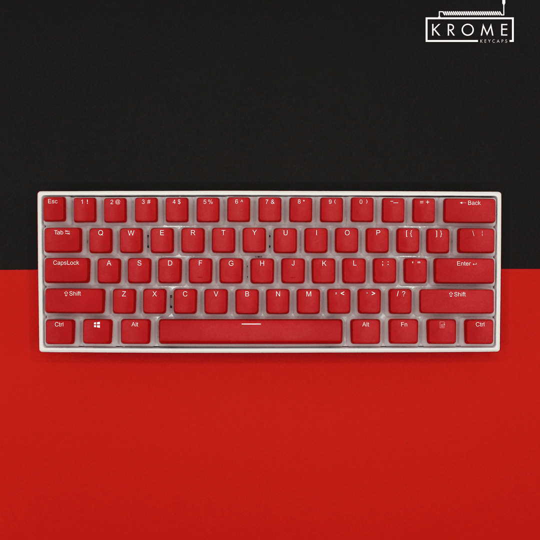 96% - ISO/ANSI - Create Your Own Pudding - Dual Colour Way Krome Keycaps LTD 96/75/65, Pudding Multi, Pudding Single