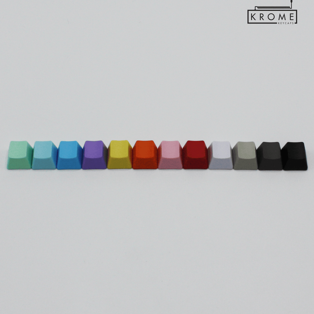 Customise Your Own PBT Keycaps - Any Row - kromekeycaps