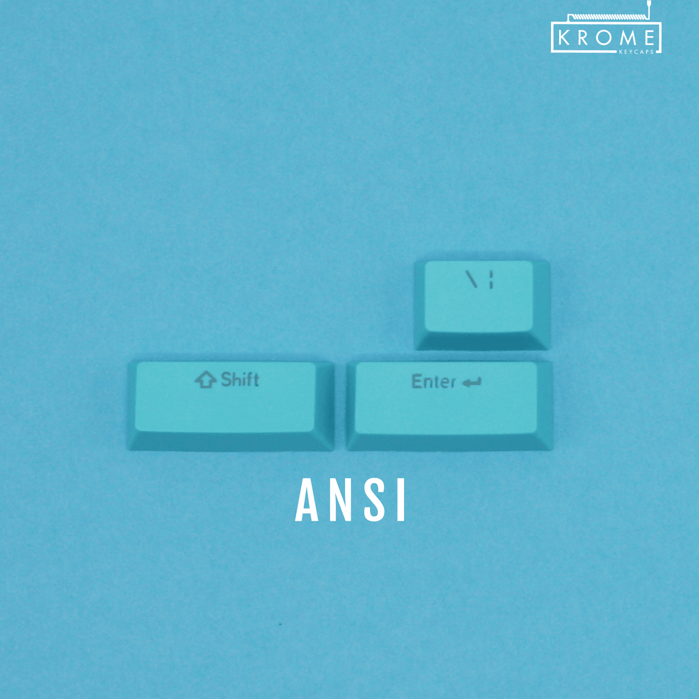 ANSI/ISO - Standard Conversion Kits - Blue – kromekeycaps