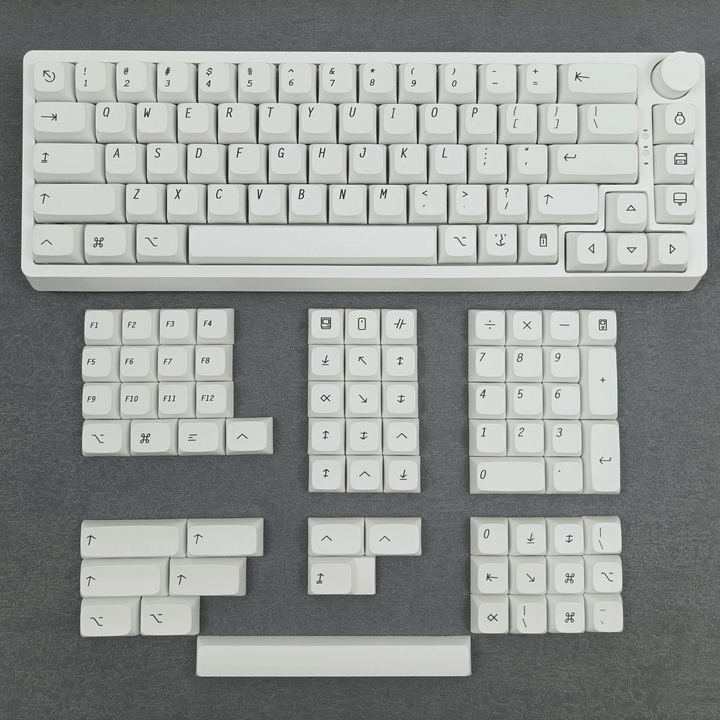 Apple - XDA - 137 Keycaps Krome Keycaps LTD dyesub