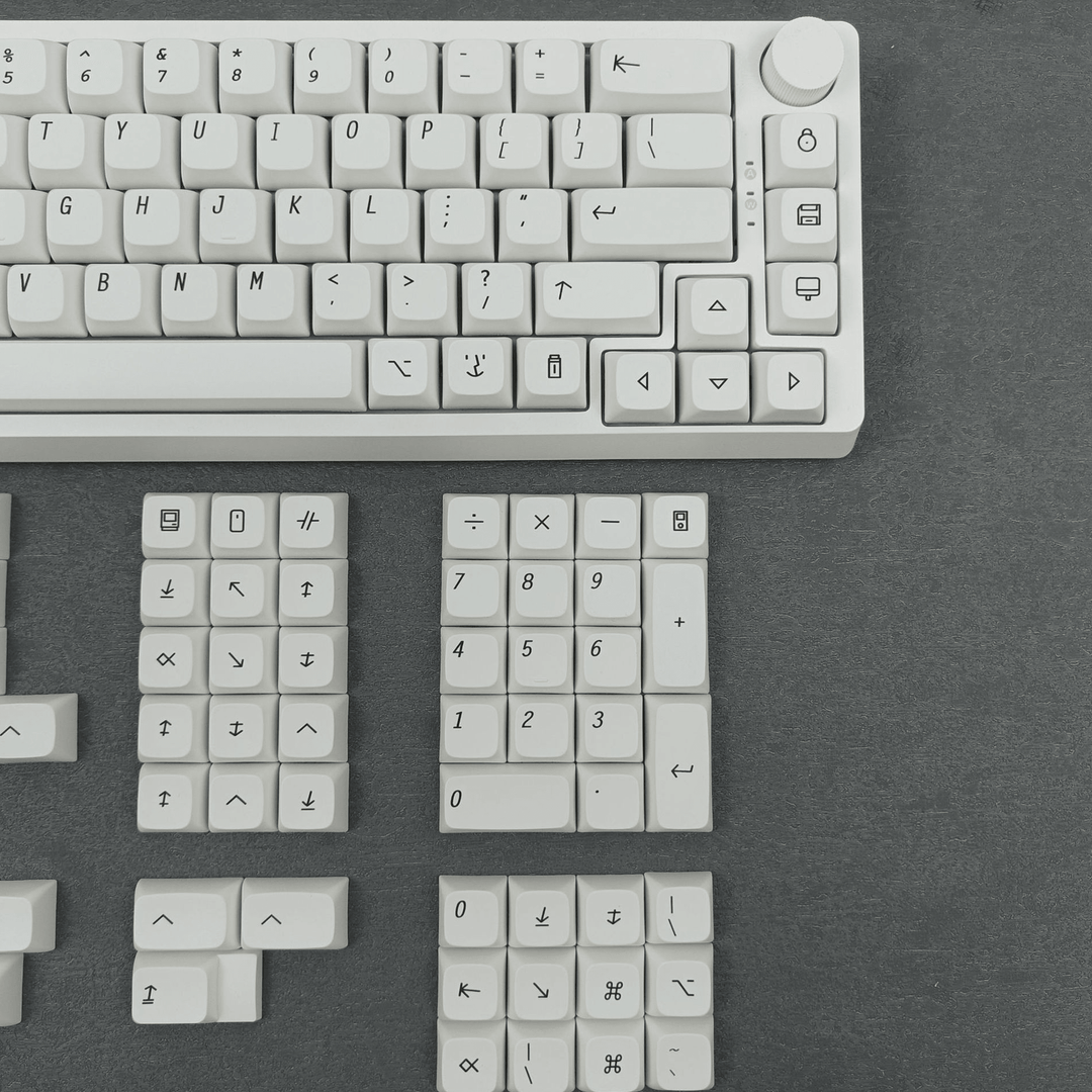 Apple - XDA - 137 Keycaps Krome Keycaps LTD dyesub