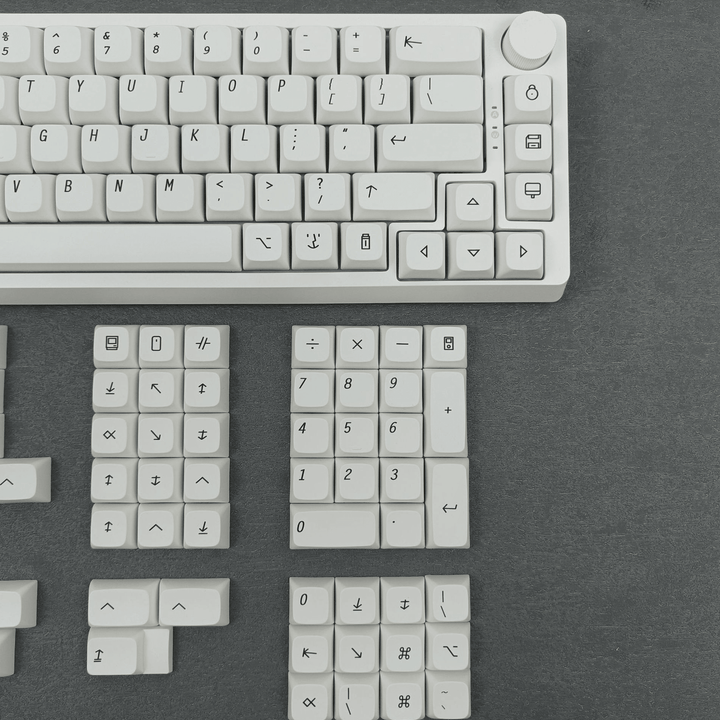 Apple - XDA - 137 Keycaps Krome Keycaps LTD dyesub