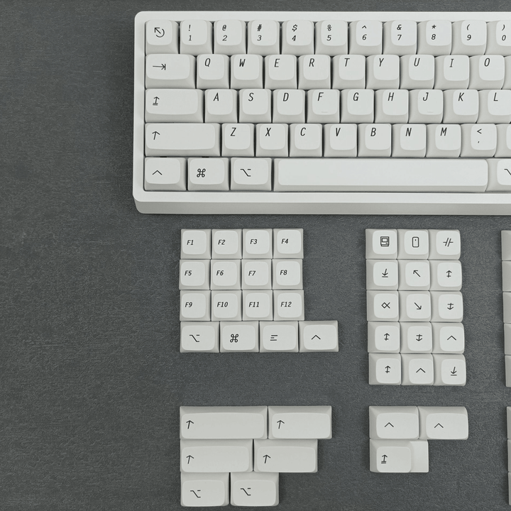 Apple - XDA - 137 Keycaps Krome Keycaps LTD dyesub