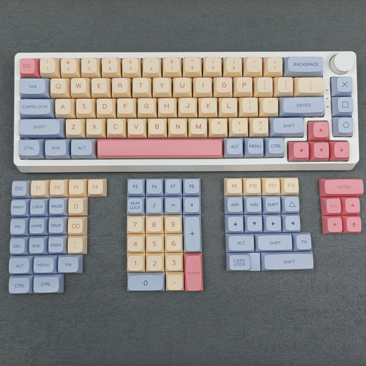 Candy - XDA - 132 Keycaps Krome Keycaps LTD dyesub