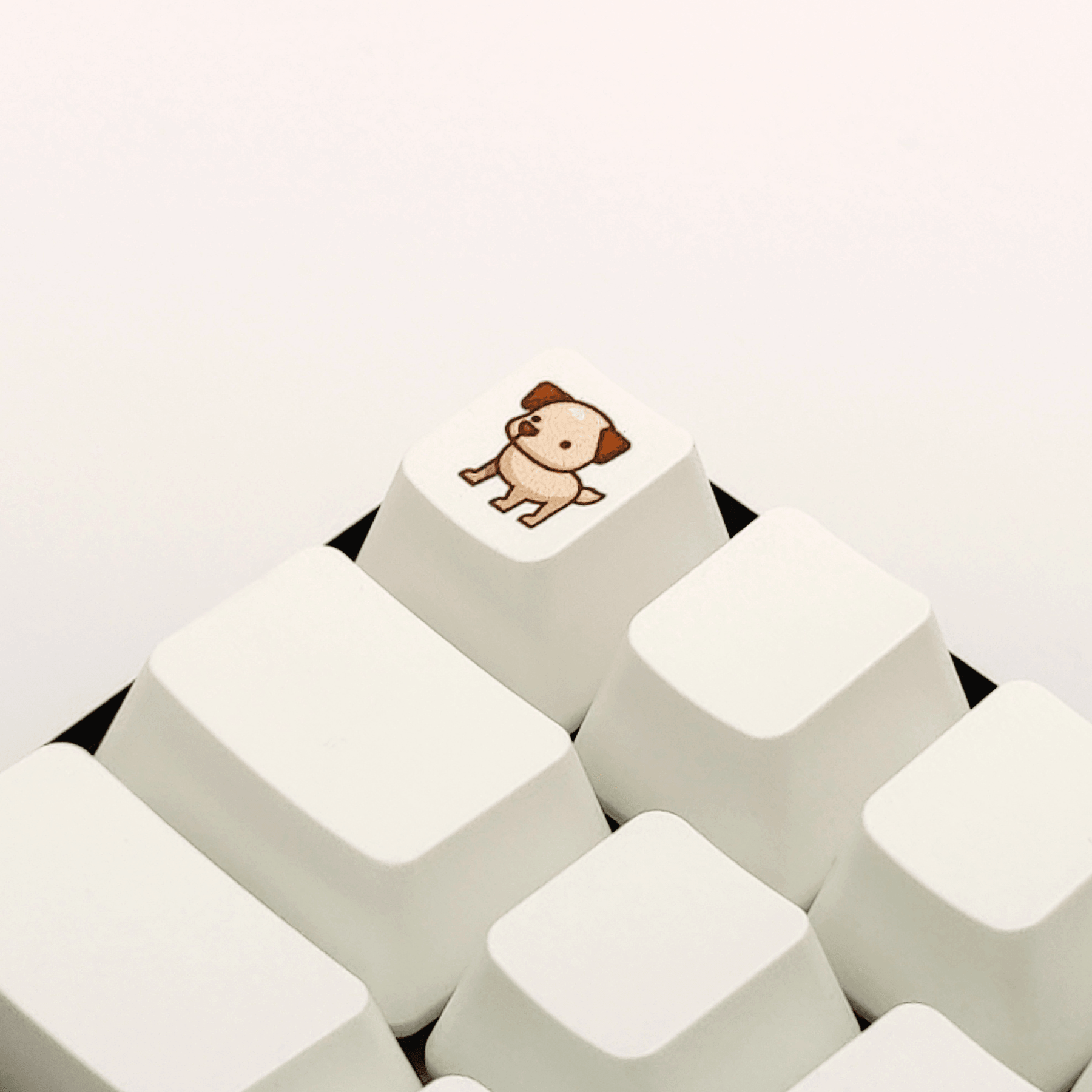 Cute Dog Custom Keycap – Krome Keycaps LTD