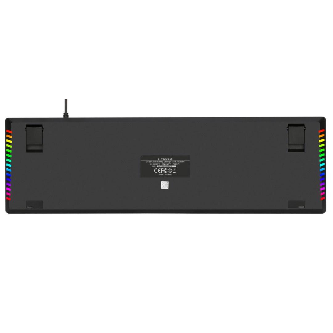 100% - K610 RGB Krome Keycaps LTD keyboard