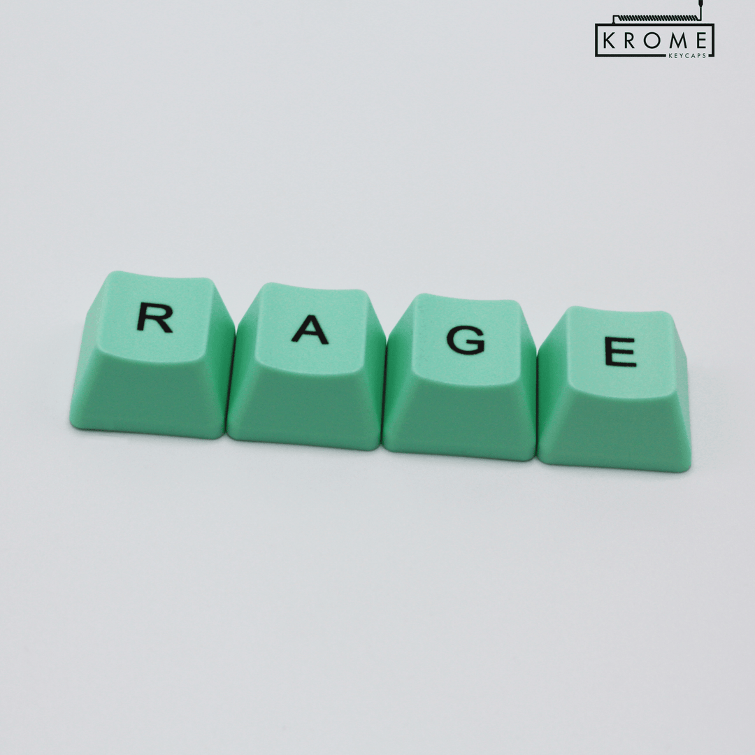 Customise Your Own OEM PBT Keycaps - Any Row Krome Keycaps LTD CYO Individual Keycaps