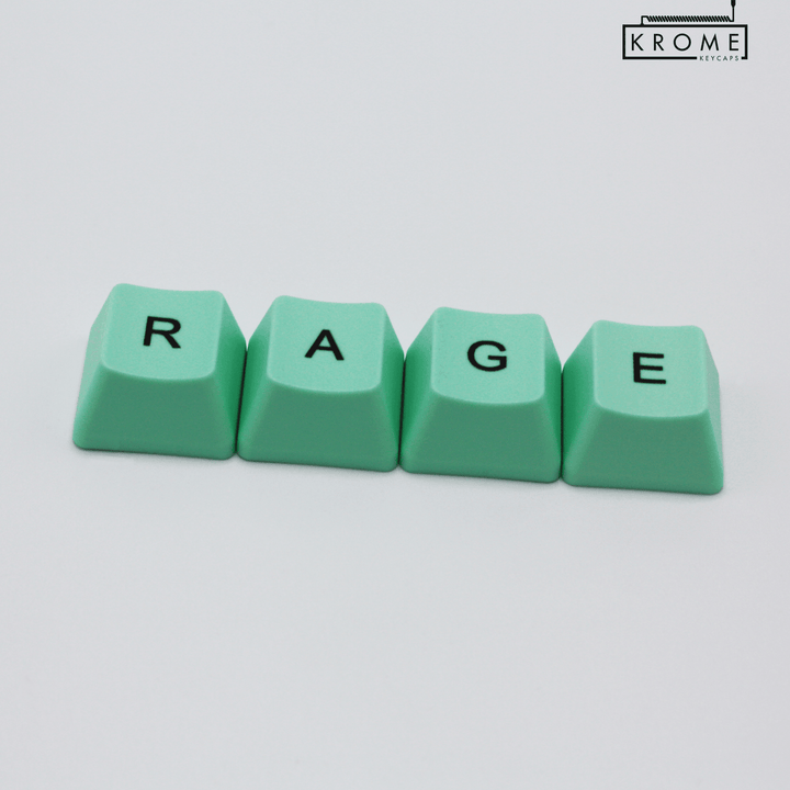 Customise Your Own OEM PBT Keycaps - Any Row Krome Keycaps LTD CYO Individual Keycaps