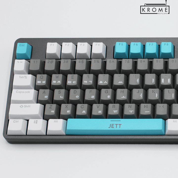 ISO/ANSI - Jett Valorant Themed PBT Keycaps - kromekeycaps