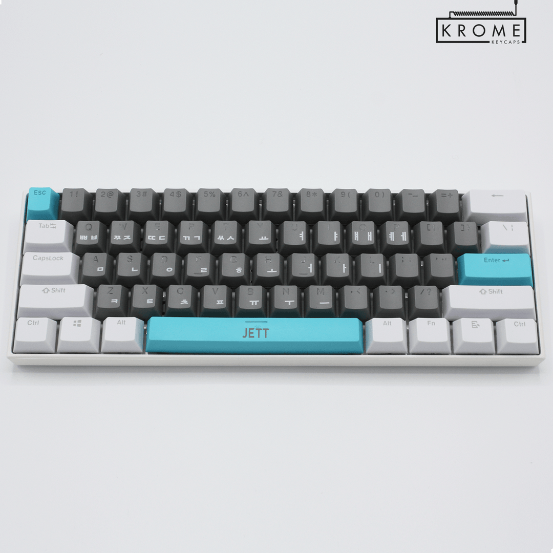 ISO/ANSI - Jett Valorant Themed PBT Keycaps - kromekeycaps