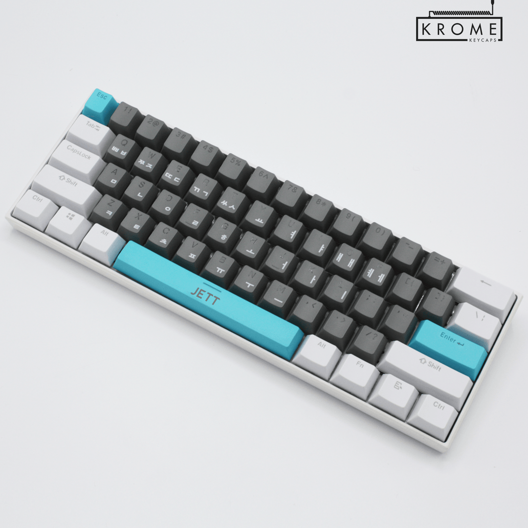 ISO/ANSI - Jett Valorant Themed PBT Keycaps - kromekeycaps