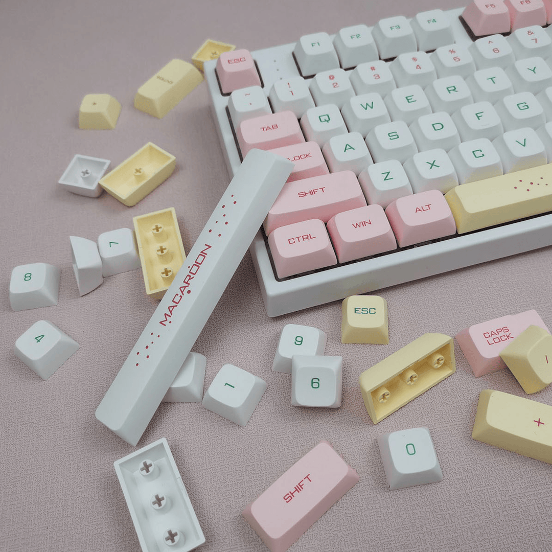 Macaroons - XDA - 125 Keycaps Krome Keycaps LTD dyesub