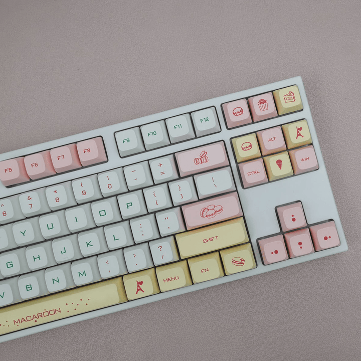 Macaroons - XDA - 125 Keycaps Krome Keycaps LTD dyesub
