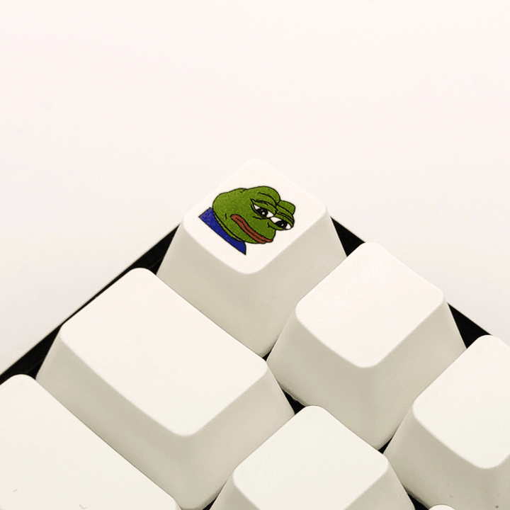 Pepe Custom Keycap Krome Keycaps LTD Individual Keycaps