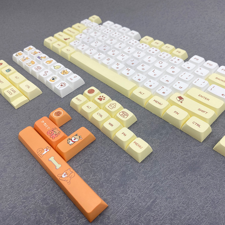 Shiba - XDA - 139 Keycaps Krome Keycaps LTD dyesub