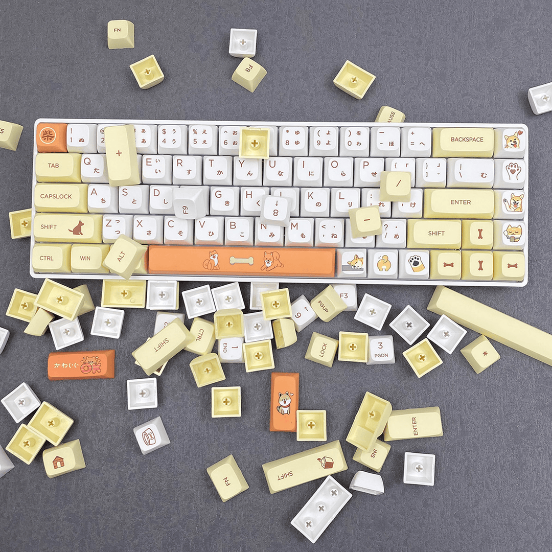 Shiba - XDA - 139 Keycaps Krome Keycaps LTD dyesub