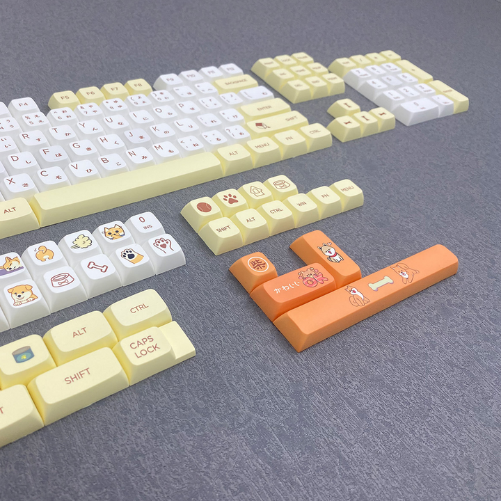 Shiba - XDA - 139 Keycaps - kromekeycaps