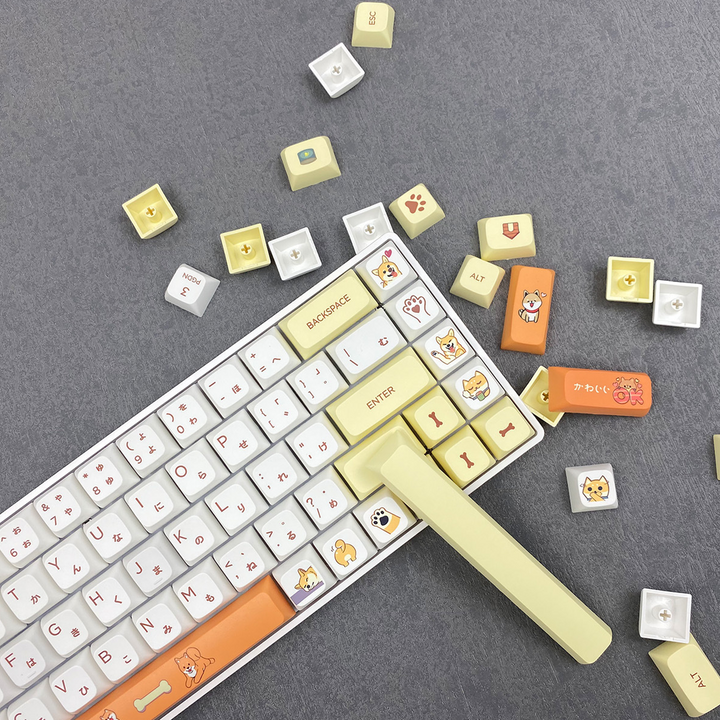 Shiba - XDA - 139 Keycaps Krome Keycaps LTD dyesub