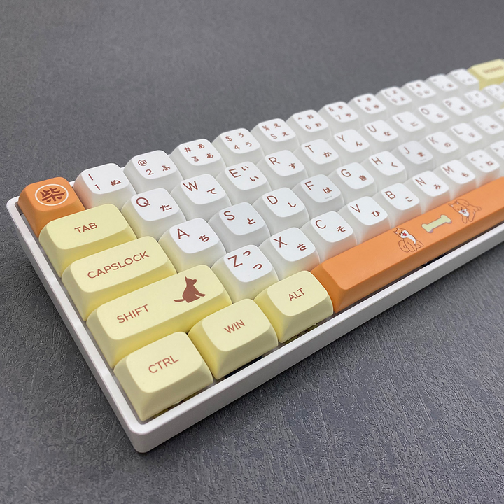 Shiba - XDA - 139 Keycaps Krome Keycaps LTD dyesub
