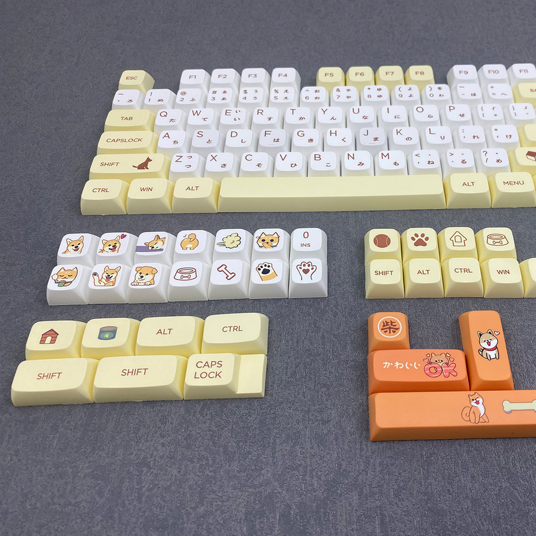 Shiba - XDA - 139 Keycaps - kromekeycaps