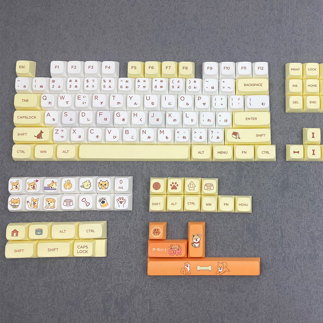 Shiba - XDA - 139 Keycaps - kromekeycaps